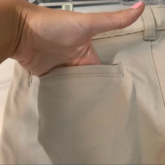 Wonder Nation Tan Straight Leg Adjustable Waist Stretch Pants NWT - Picture 5 of 7